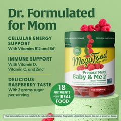Vitamin B12 and B6 information on bottle