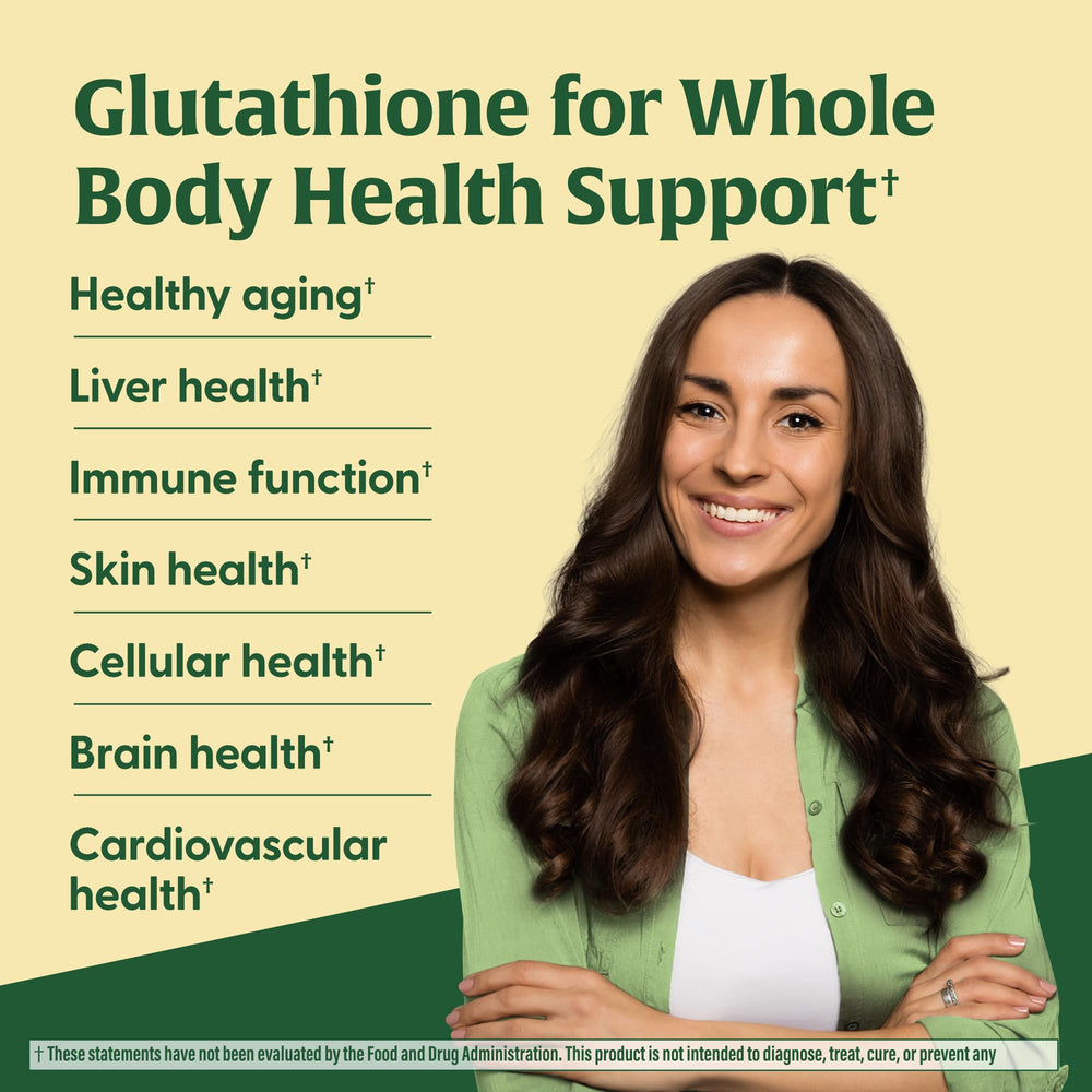Immune support with glutathione supplement