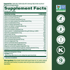 MegaFood Men's 40+ bottle pour illustrating easy, everyday supplement routine