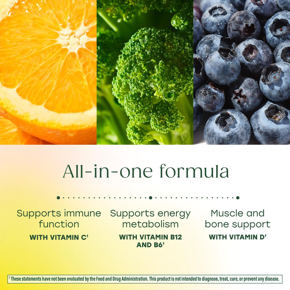 MegaFood One Daily Men's Multivitamin label highlighting key nutrients.