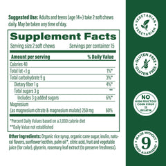 Packaging for MegaFood Relax + Calm Magnesium Soft Chews