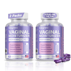 Megneta Vaginal Moisturizer Capsules bottle with 120 capsules