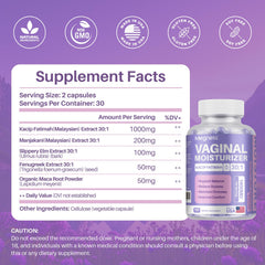 Slippery Elm 100mg per capsule for hydration