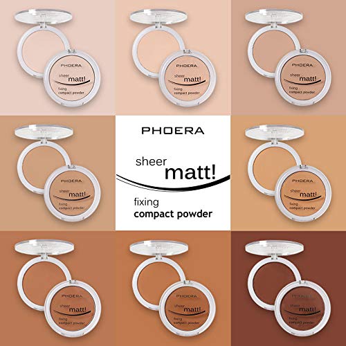 Blends to smooth pores and minimize texture with PHOERA powder