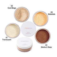Meifen Phoera powder texture closeup shows silky finish and pore smoothing