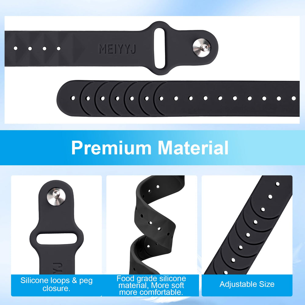 MEIYYJ motion sickness bands beads close-up highlights adjustable strap