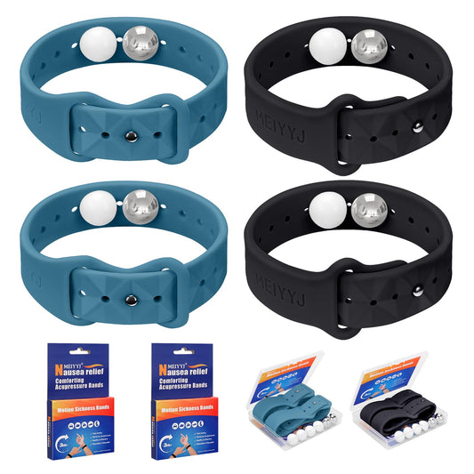 MEIYYJ motion sickness bands on wrist for travel comfort