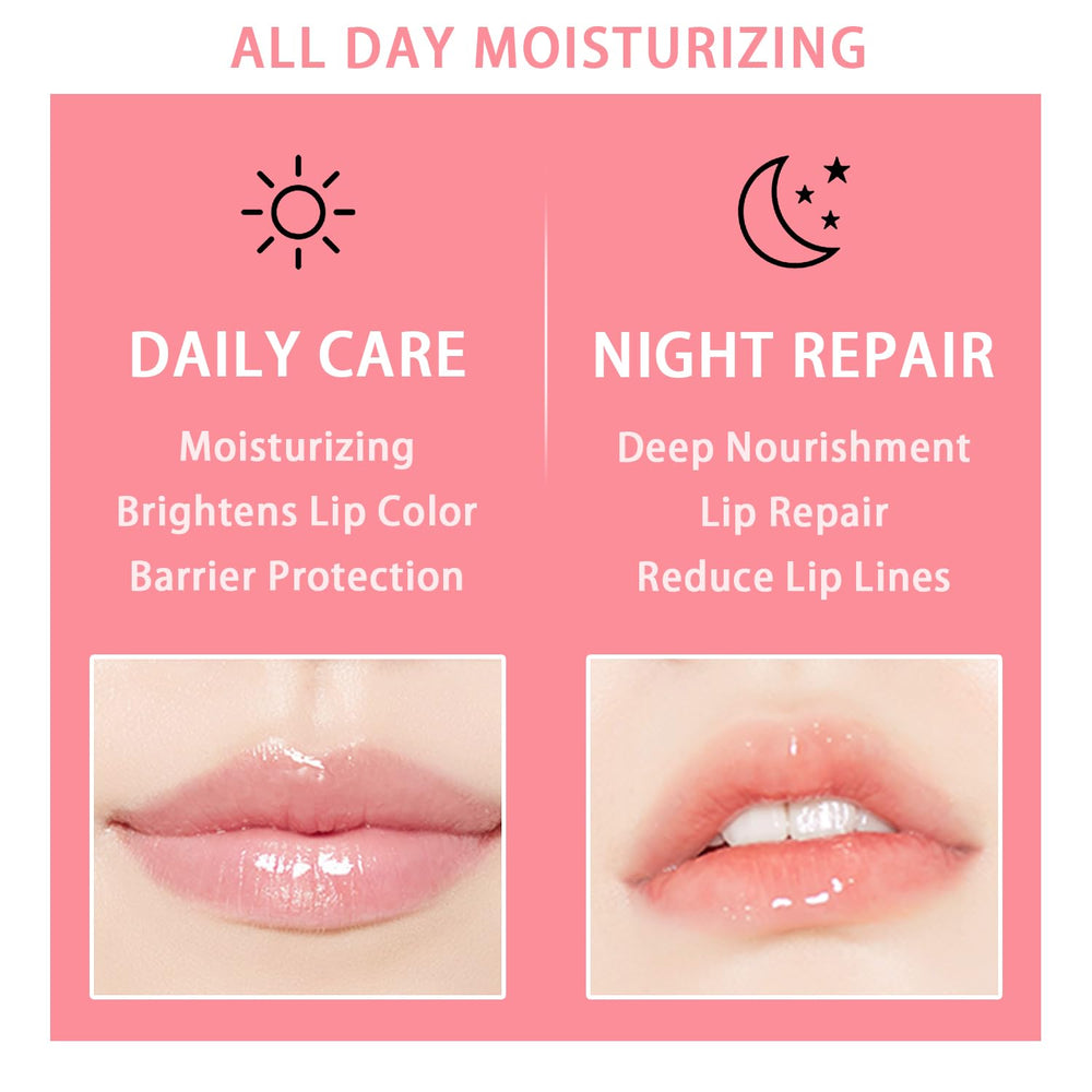 Meilury Honey Strawberry Watermelon Lip Mask jar reveals refreshing scent and hydration.
