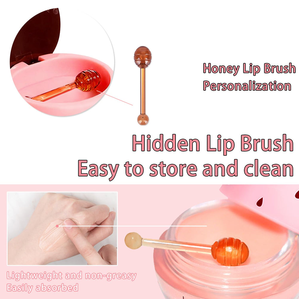 Meilury lip care exfoliation step image for smoother lips
