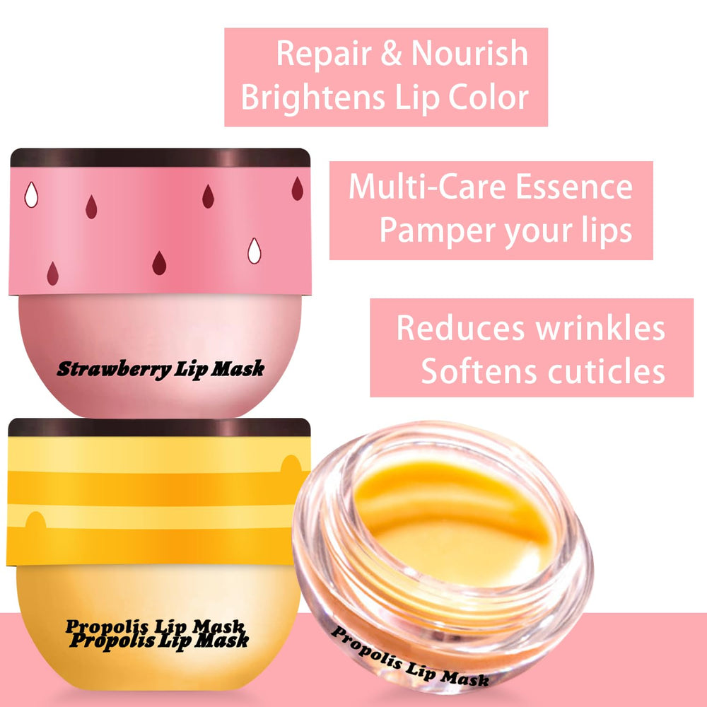 Meilury lip mask overnight application on lips ready for bedtime