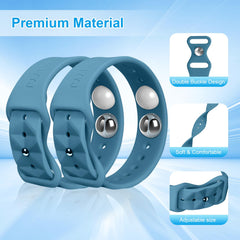 MEIYYJ motion sickness bands beads detail with white and stainless steel