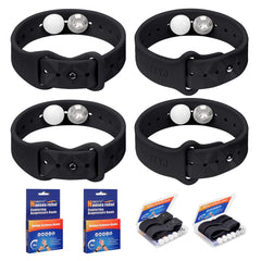 MEIYYJ motion sickness bands pack front view for travel relief.