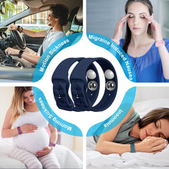 MEIYYJ travel-ready wristbands shown on a backpack for portability