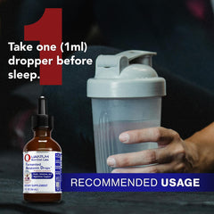 Label showing 54 servings per bottle