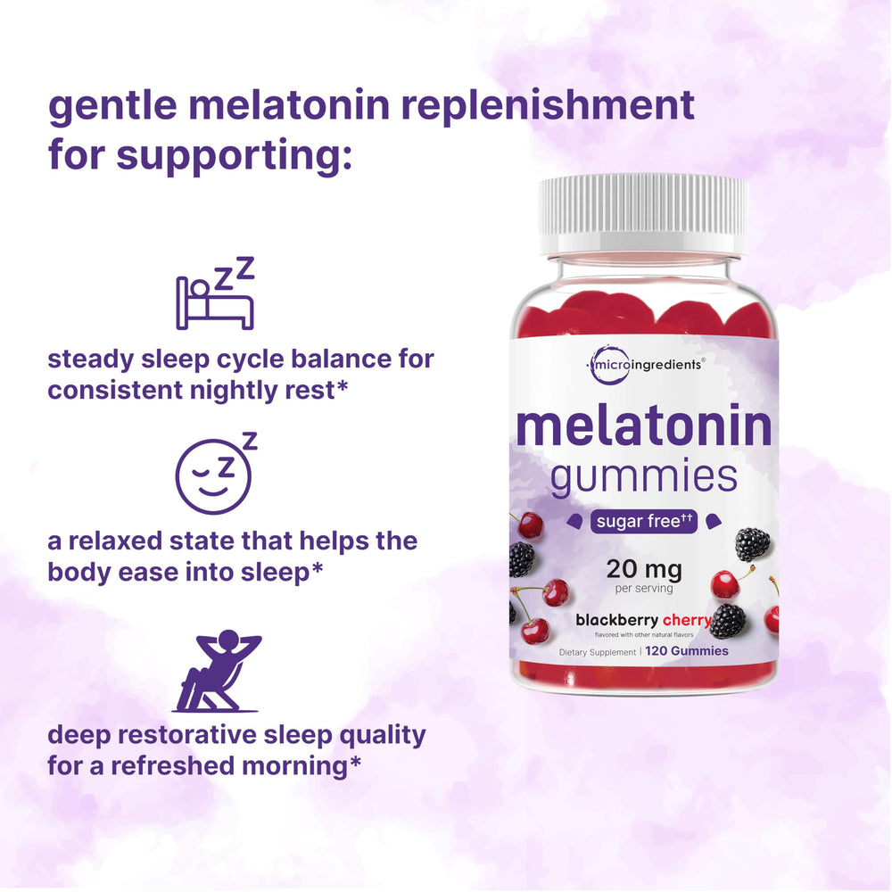 Label indicating non-habit-forming melatonin