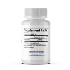 Jet lag support with Melatonin MAX 20mg sleep aid