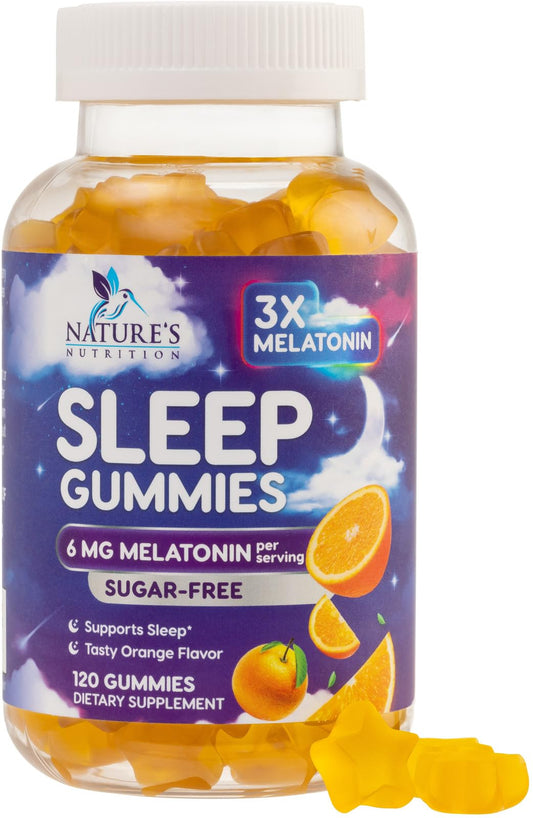 Melatonin Sleep Gummies 6mg hero image