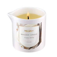 MELONY Luxury Massage Candle Creamy Vanilla product photo