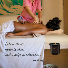 Ingredients highlight: soy oil, shea butter, jojoba and coconut oils
