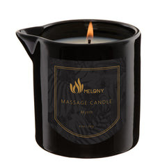 Product shot of MELONY Massage Oil Candle 8.1 oz