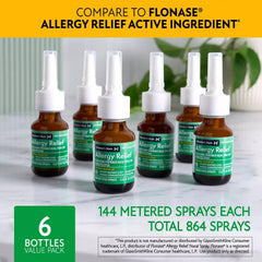 Members Mark nasal spray travel-friendly packaging ready for home or travel.