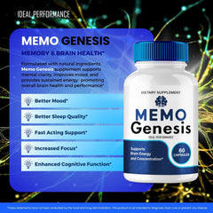 Memo Genesis Capsules packaging box