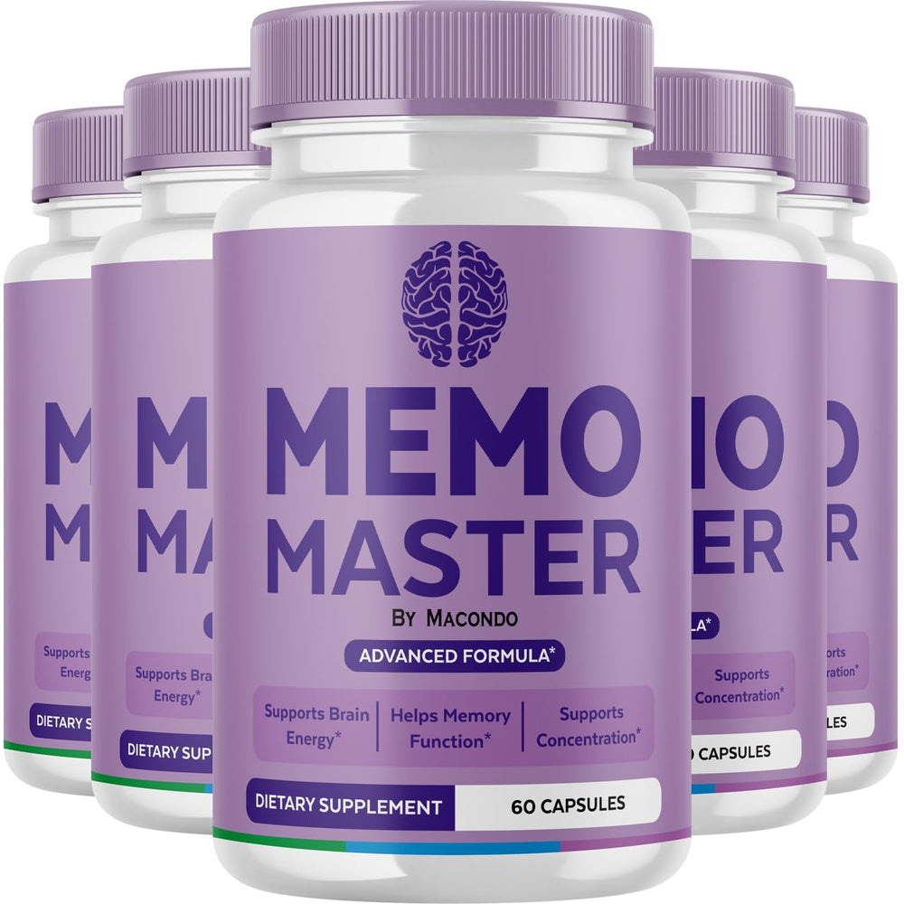 Memo Master Capsules bottle front view