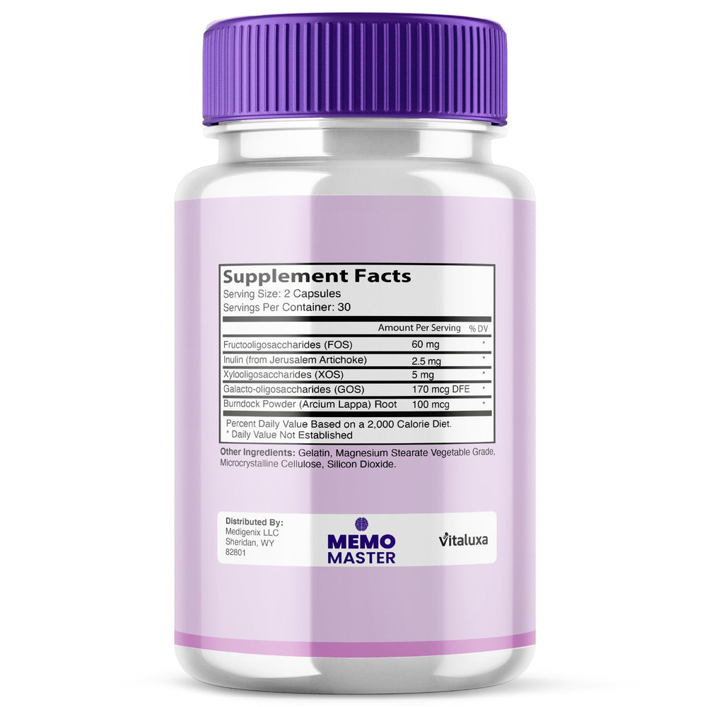 Memory enhancement supplement bottle with pills