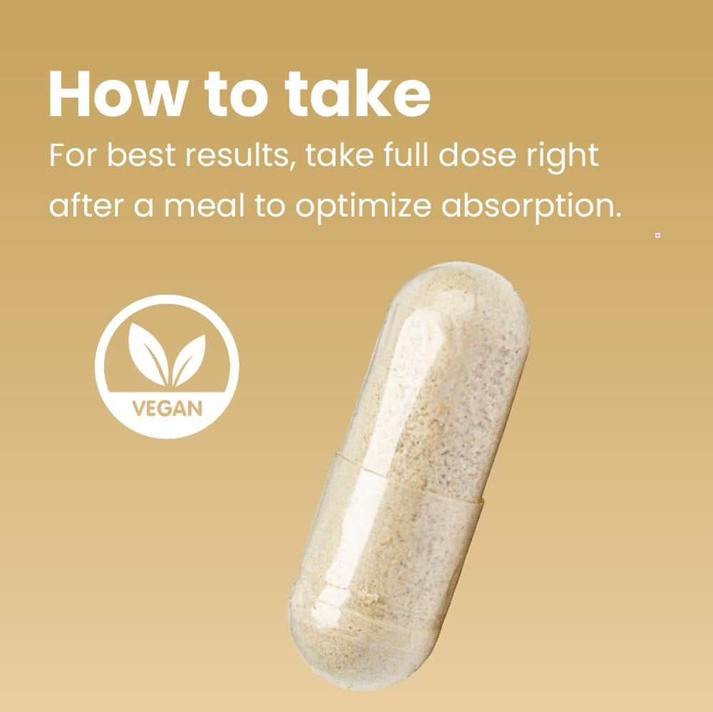 Capsules labeled for memory boost and cognitive support.
