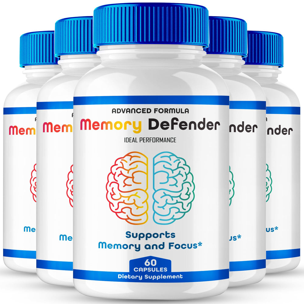 Memory Defender Capsules bottle front view
