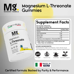 Magnesium L-Threonate gummies for memory and focus