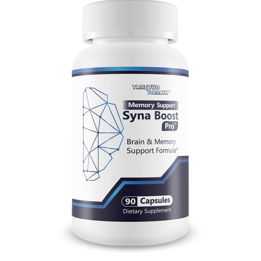 Memory Support Syna Boost Pro bottle on a white background