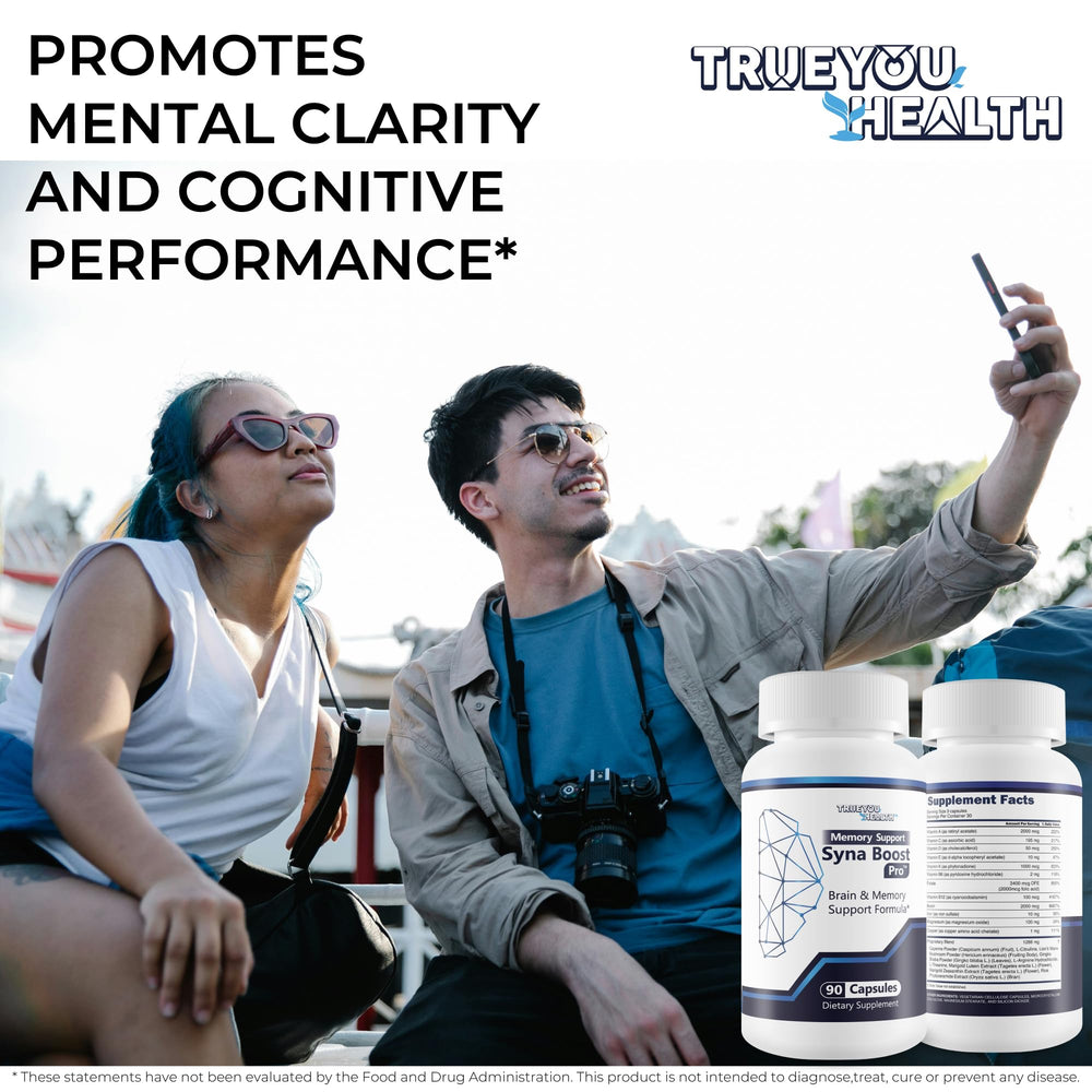 Syna Boost Pro capsules beside the bottle