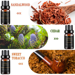 Cedarwood essential oil bottle 10ml