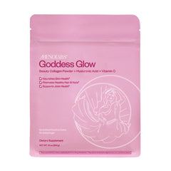 Goddess Glow Collagen Peptides powder jar front view