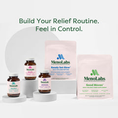 Vitamin-mineral table highlighting essential nutrients in MENOLABS MenoFit.