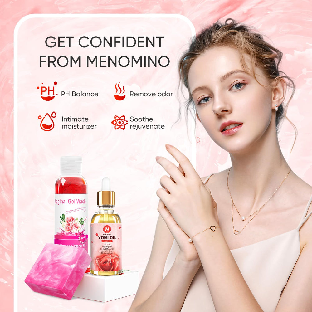 MENOMINO bar foam scene showing gentle cleansing and odor control