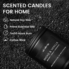 Six-pack Vintage Oak candle for men (7oz each)