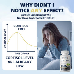 Mental clarity and focus support for cortisol balance