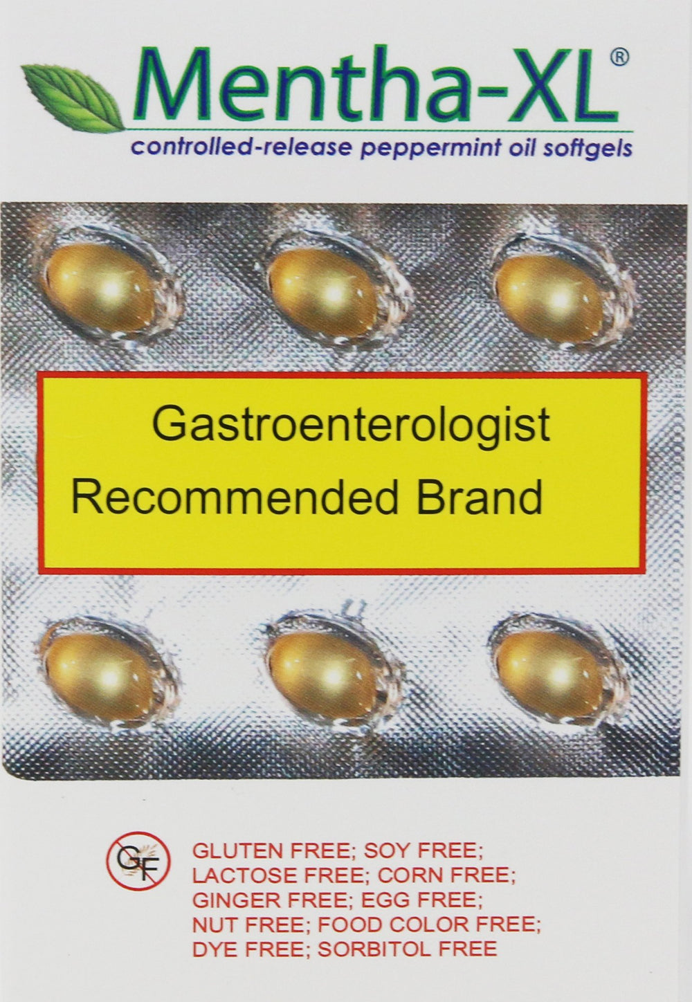 THEMONG Mentha--XL 84cnt Softgels blister pack and bottle