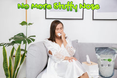 Menthol crystals with assorted botanicals for aroma