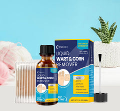MEOLY quick-action application demonstrates rapid start to wart treatment.