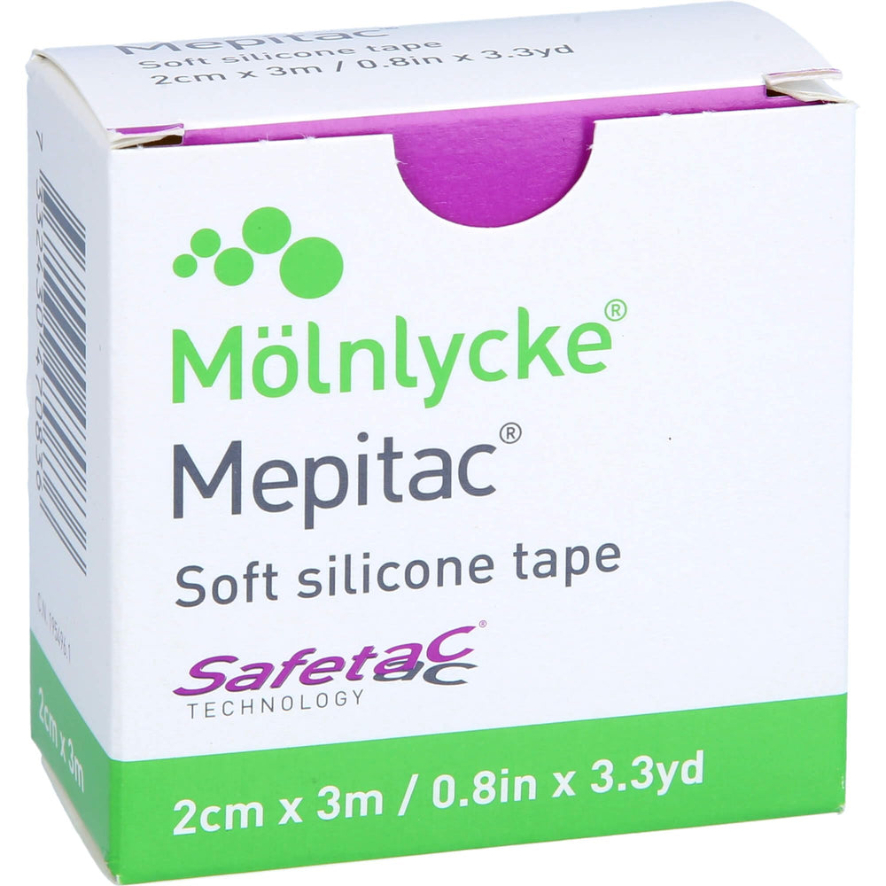 Mepitac medical tape used for dialysis, neonates, wounds and ostomy care