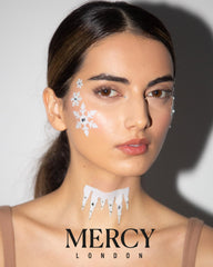 Mercy London frozen-costume-accessory enhances icy character vibes for parties.