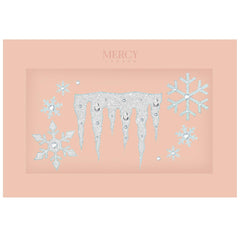 Mercy London self-adhesive jewels offer easy, mess-free application.