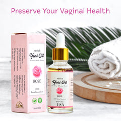 Scent notes of rose, peach, and strawberry in MERICH Yoni Oil