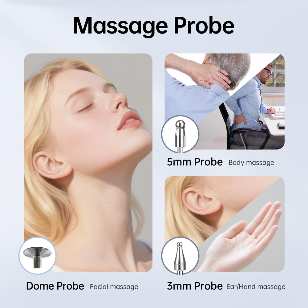 Dome head accessory for broader contact