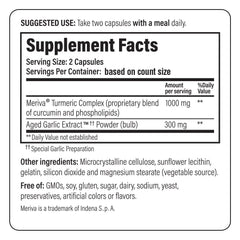 Meriva Turmeric Complex with Cur cumin for absorption