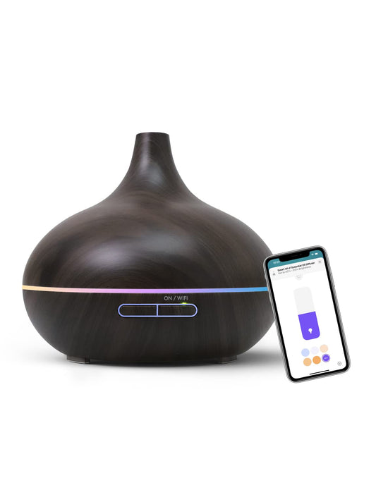 Meross Smart WiFi Essential Oil Diffuser front view with 400ml capacity