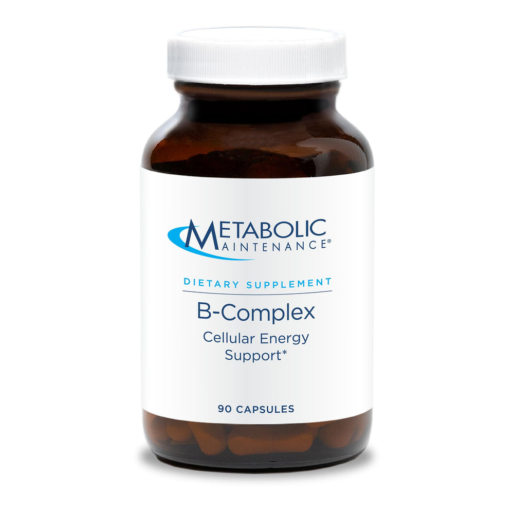 Metabolic Maintenance B-Complex bottle pour for daily energy support